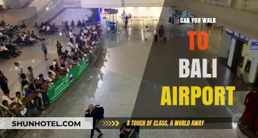 Exploring Bali: Walking to the Airport?