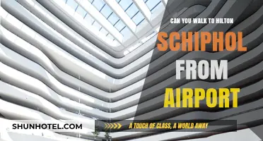 Exploring Schiphol: Walking Trail to Hilton from Airport