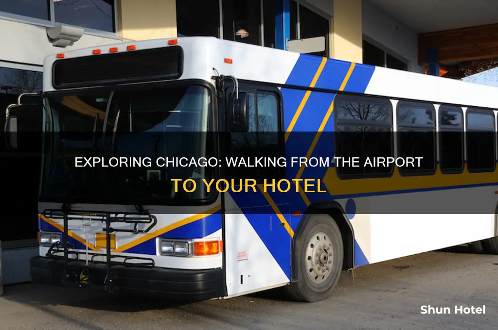 can you walk to hotel from chicago airport