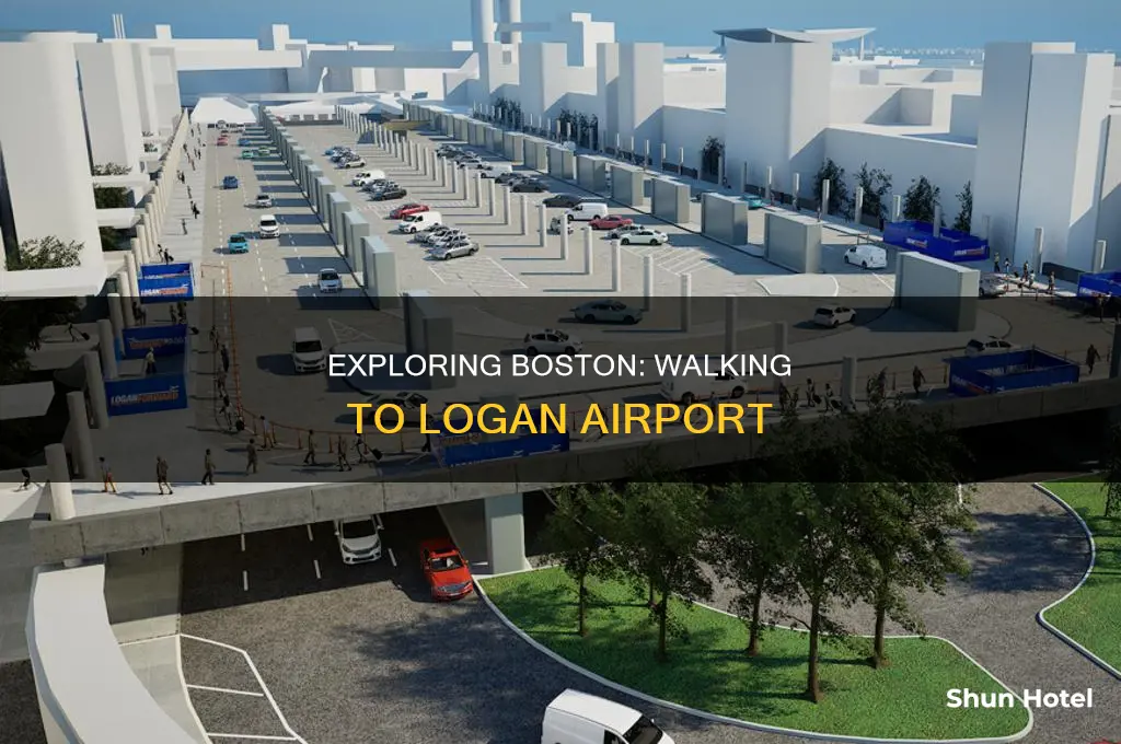 can you walk to logan airport