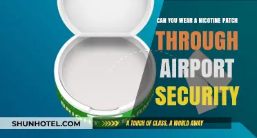 Nicotine Patches: Airport Security Clearance?