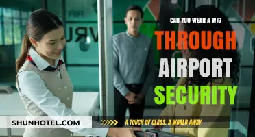 Wearing Wigs: Airport Security Clearance