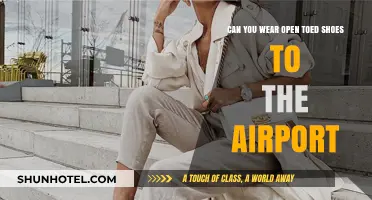 Open-Toed Shoes: Airport Fashion or Security Risk?