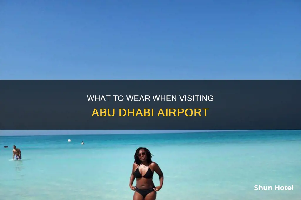 can you wear shorts in abu dhabi airport