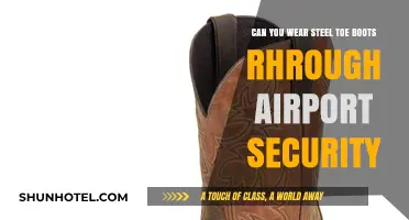 Steel-Toed Boots: Airport Security Clearance?