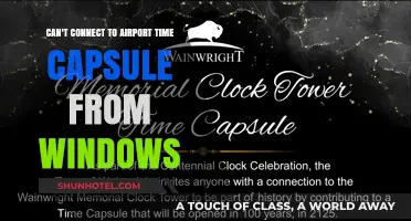 Fixing Airport Time Capsule Connection Issues on Windows