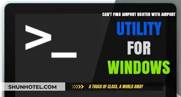 Where's My Airport Router? Troubleshooting Airport Utility for Windows
