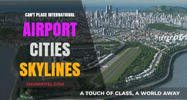 International Airport Placement: A Tricky Task in Cities Skylines