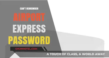 Airport Express Password: Recovering Forgotten Credentials