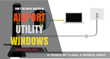 Troubleshooting Apple Router Visibility Issues in Airport Utility on Windows