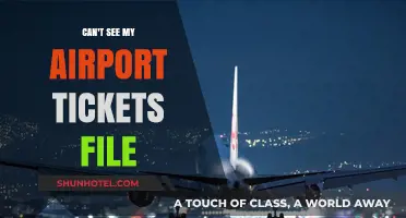 Where are my Airport Tickets?