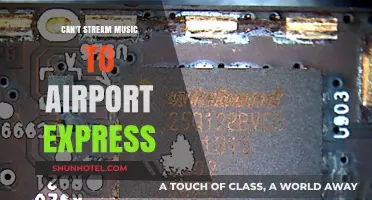 Troubleshooting Music Streaming to Airport Express