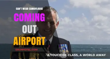 Why You Should Avoid Camouflage at Airports