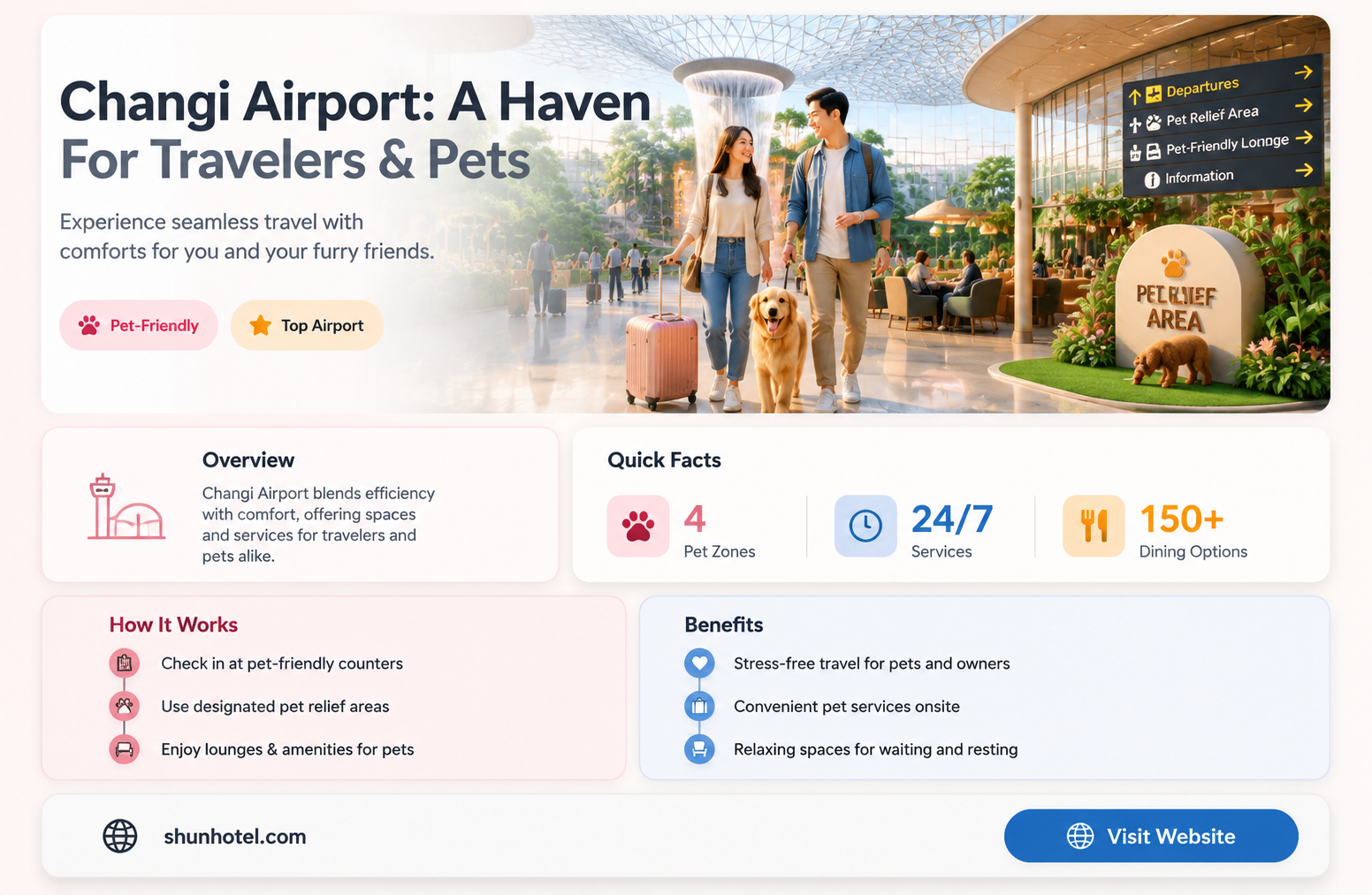 are pets allowed in changi airport