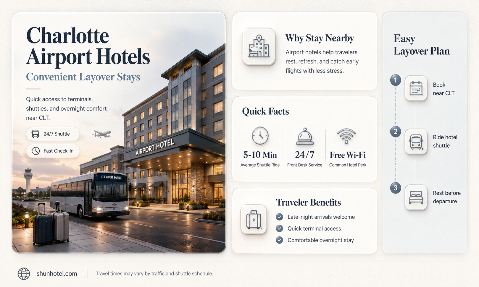 are there hotels in charlotte airport