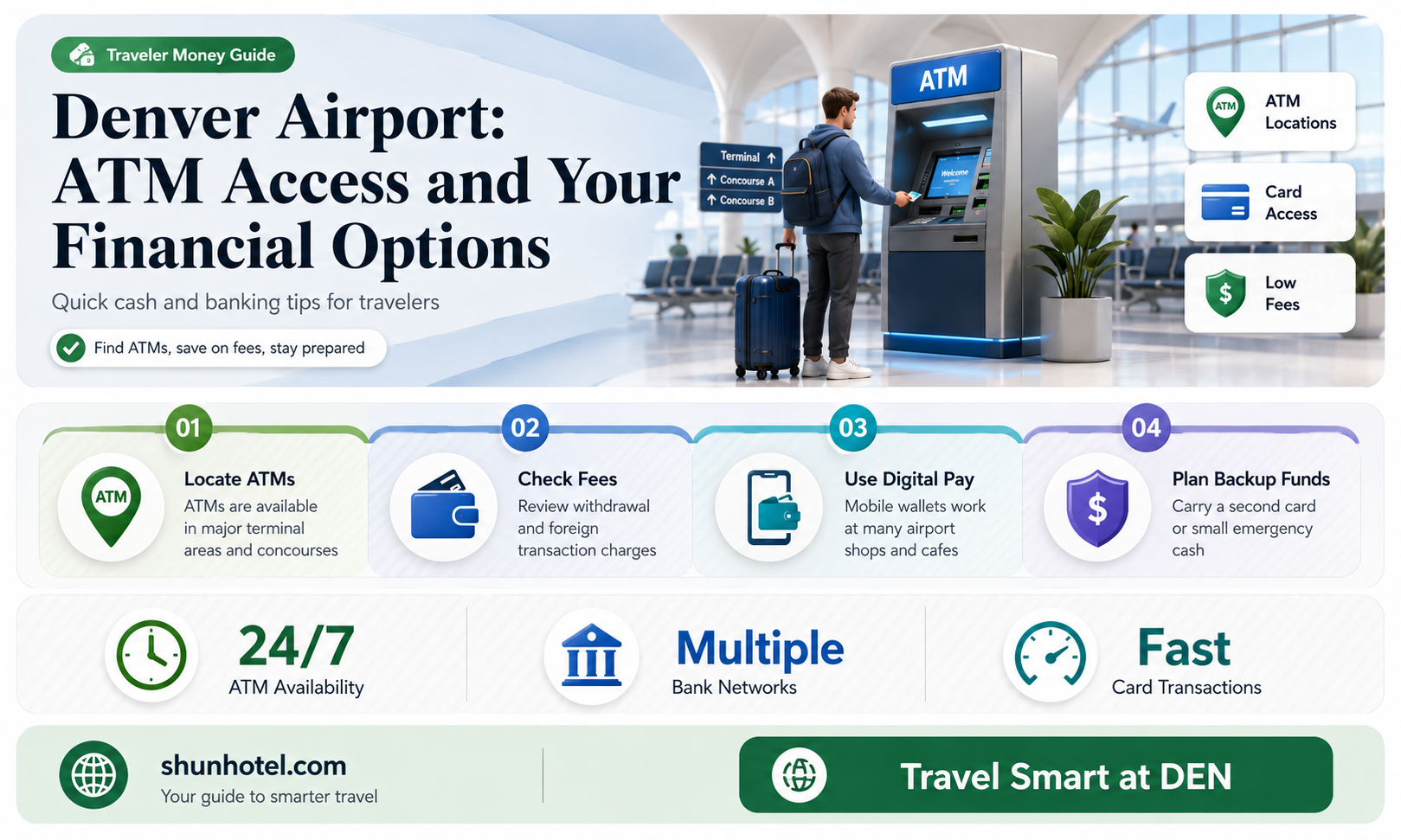 are there atms at denver airport