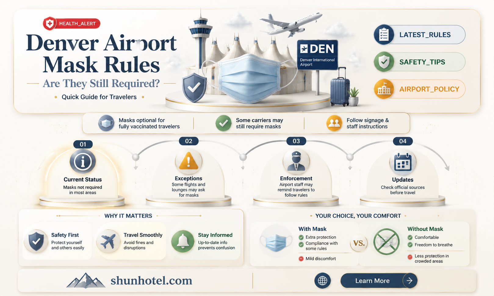 are masks required at denver airport