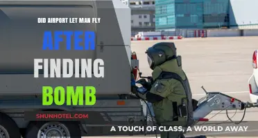 Airport Security Breach: Man Allowed to Fly Despite Bomb Discovery?