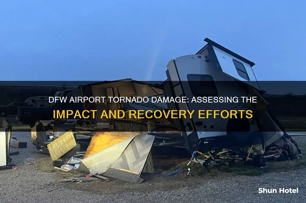 did dfw airport get tornado damage