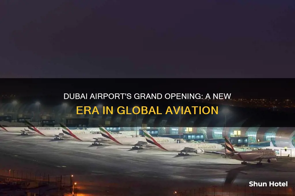 did dubai airport open