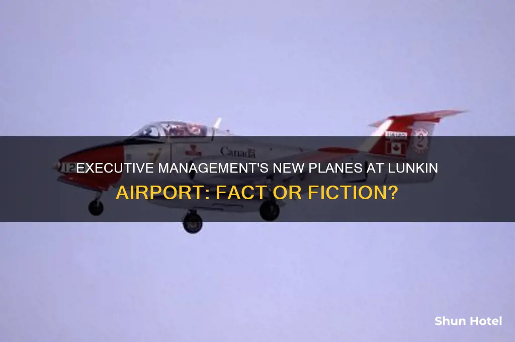 did excitive managemnt get new planes at lunkin airport
