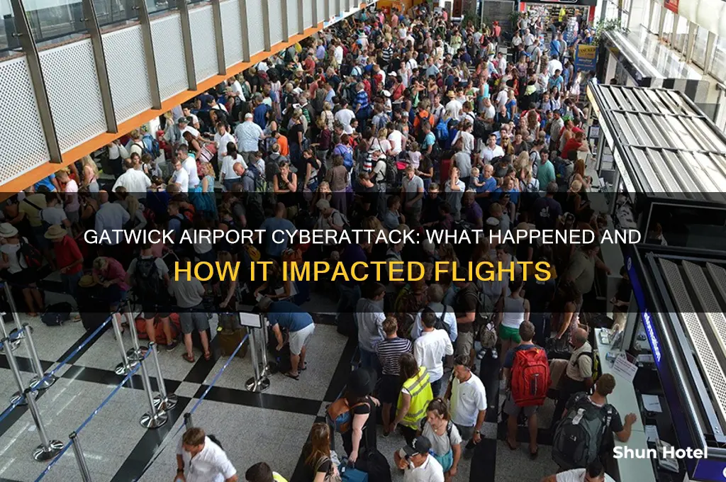 did gatwick airport get hacked