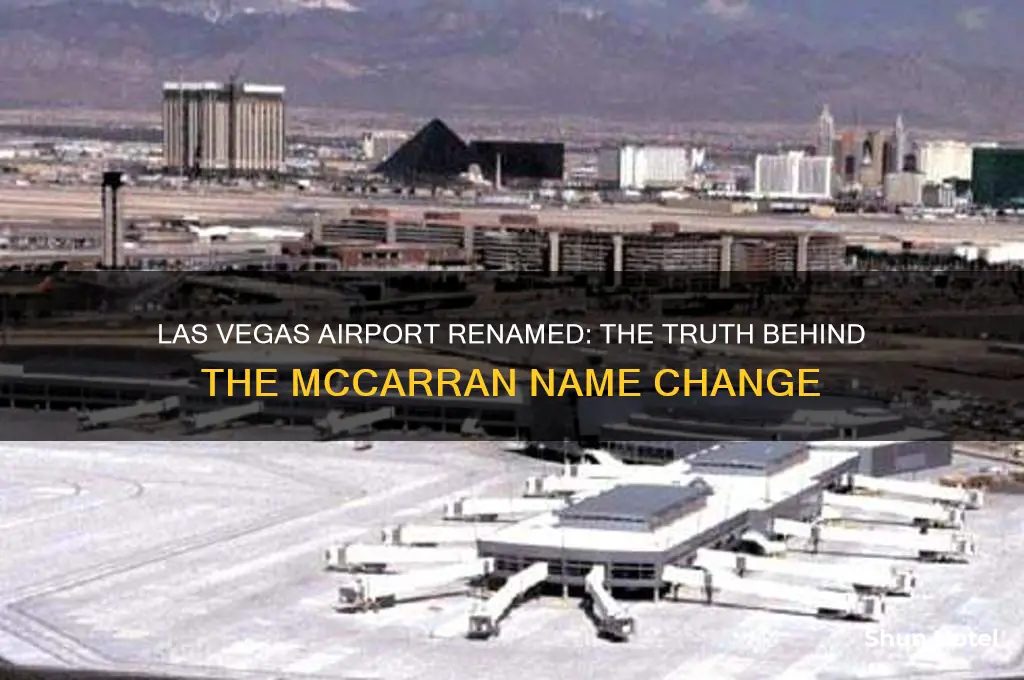 did las vegas airport get renamed
