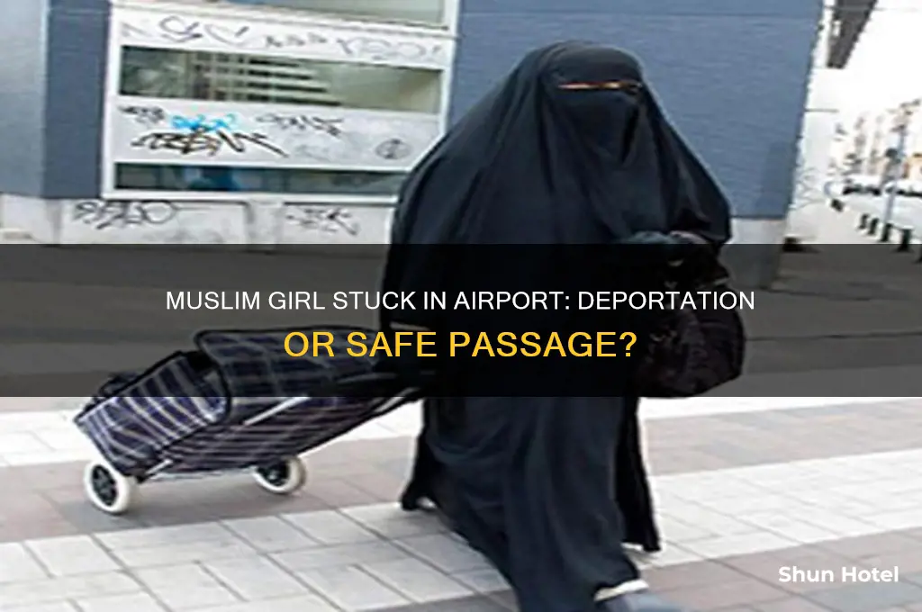 did muslim girl stuck in airport get deported