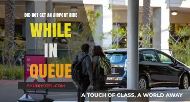 Frustrating Wait: No Airport Ride While Stuck in Queue