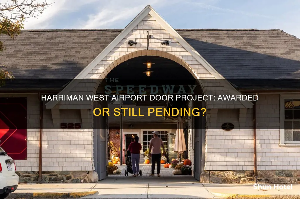 did the harriman west airport door project get awarded