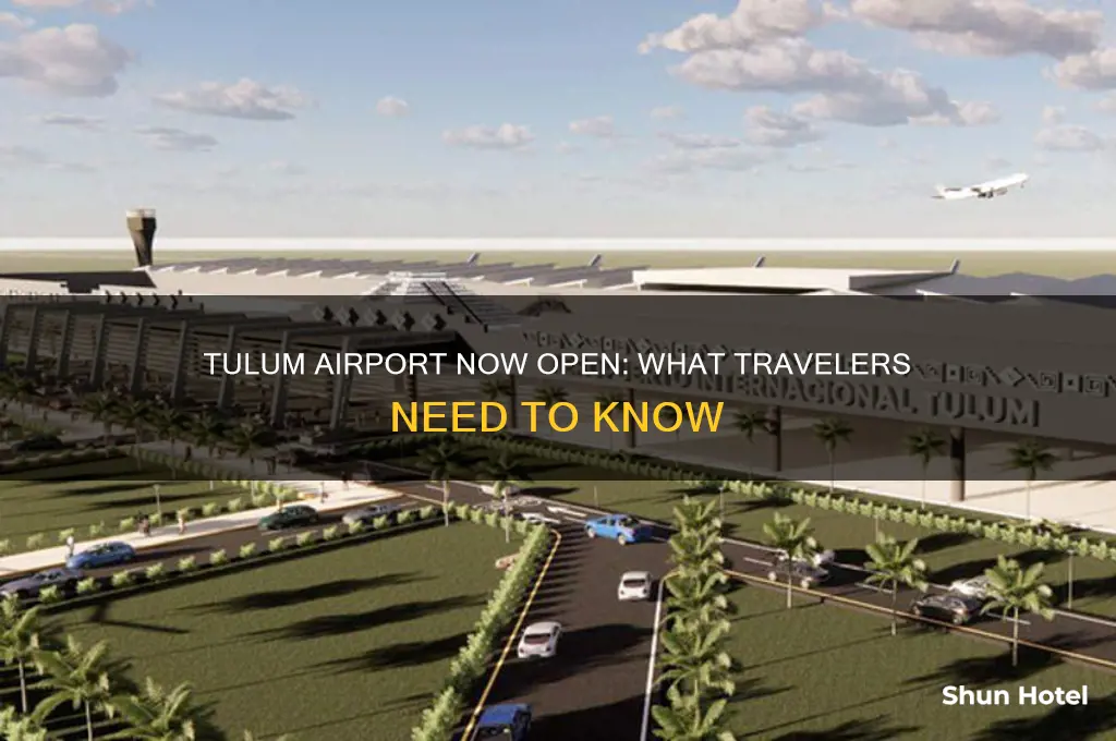 did tulum airport open