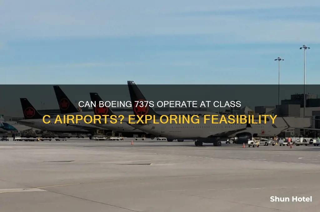 do 737s fly class c airports