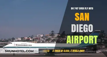 Do 747s Operate Flights to San Diego Airport?