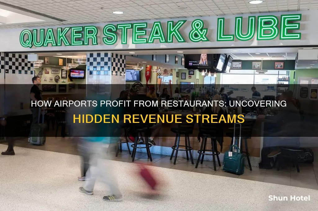 do airports get revenue from restaurants