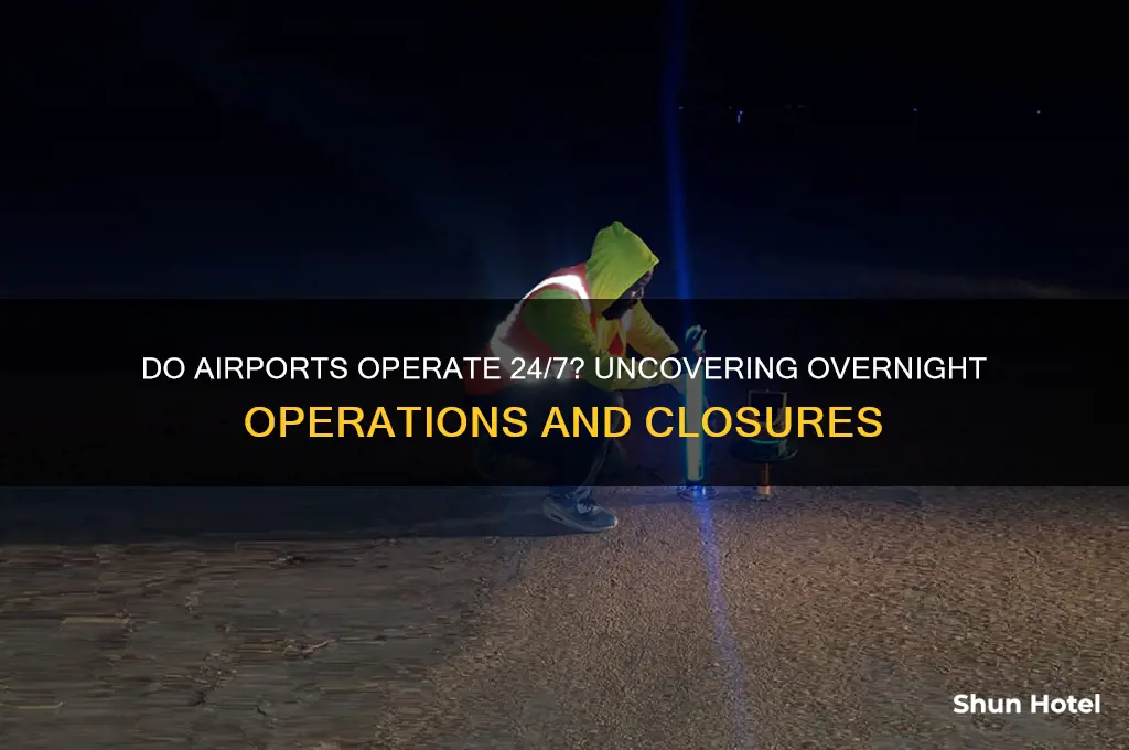 do airports stay open all night