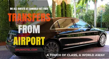 Sandals Resorts Airport Transfers: Are They Free for All Guests?