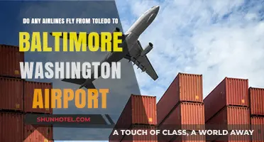 Toledo to Baltimore: Exploring Flight Options to Washington Airport