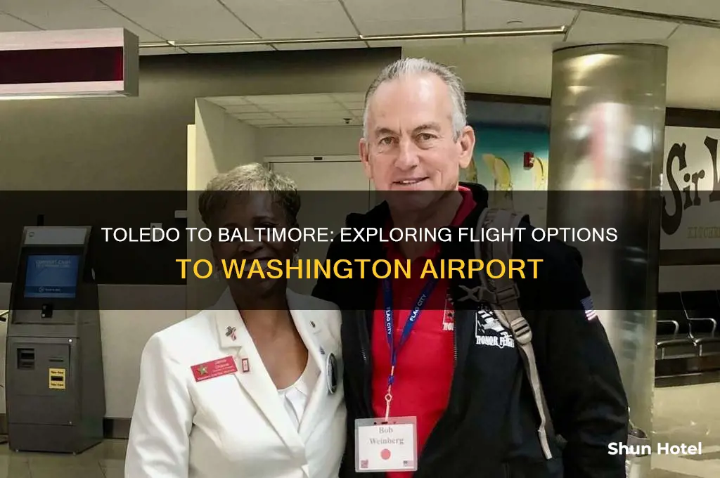 do any airlines fly from toledo to baltimore washington airport