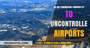 Exploring Uncontrolled Airports: Do Commercial Carriers Operate There?