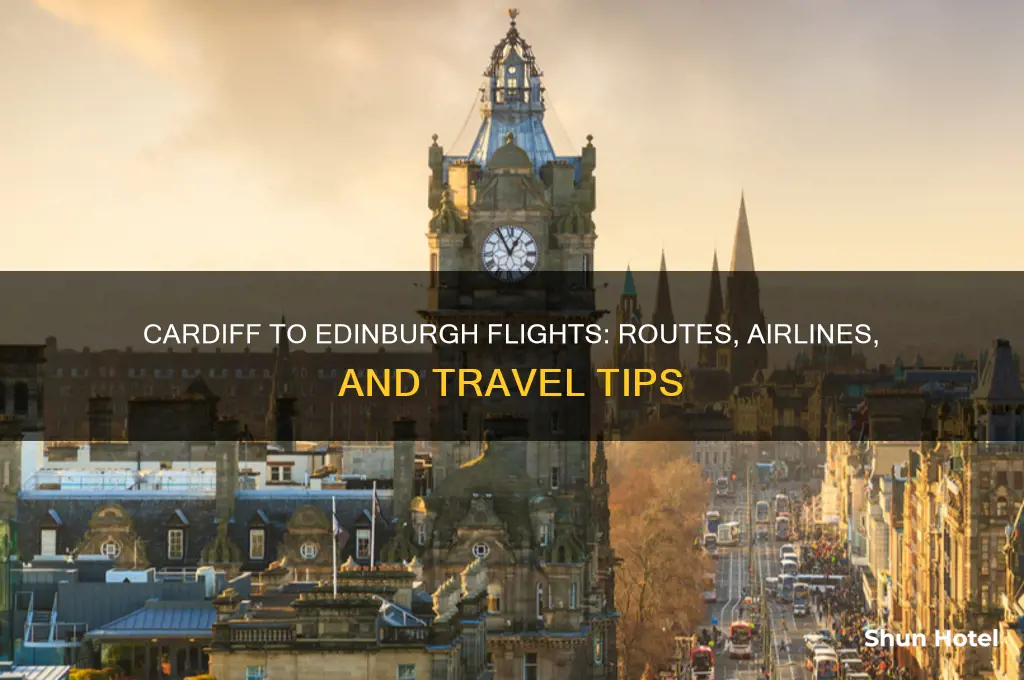 do cardiff airport fly to edinburgh