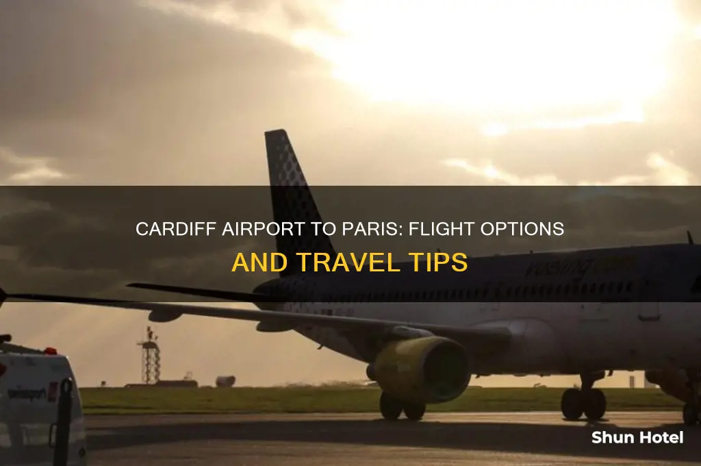 do cardiff airport fly to paris