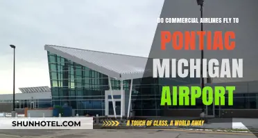 Do Commercial Airlines Fly to Pontiac Michigan Airport?