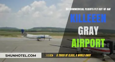 Do Commercial Flights Operate from AAF Killeen-Gray Airport?