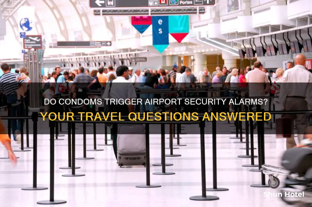 do condoms get flagged at airport security