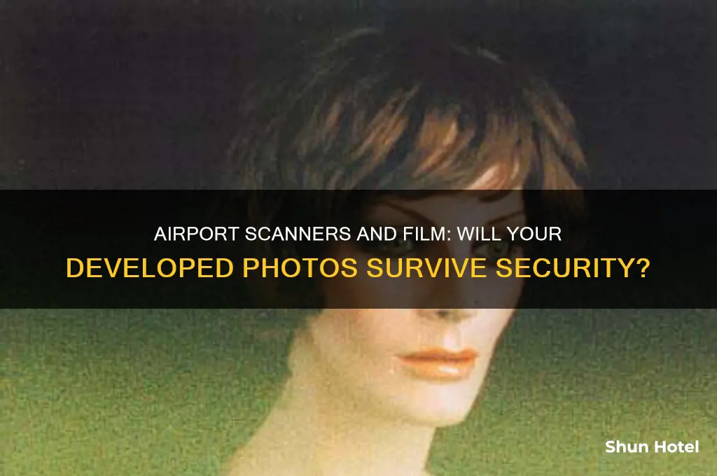 do developed photographs get ruined at airport