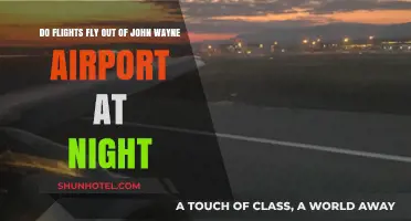 Night Flights at John Wayne Airport: What You Need to Know