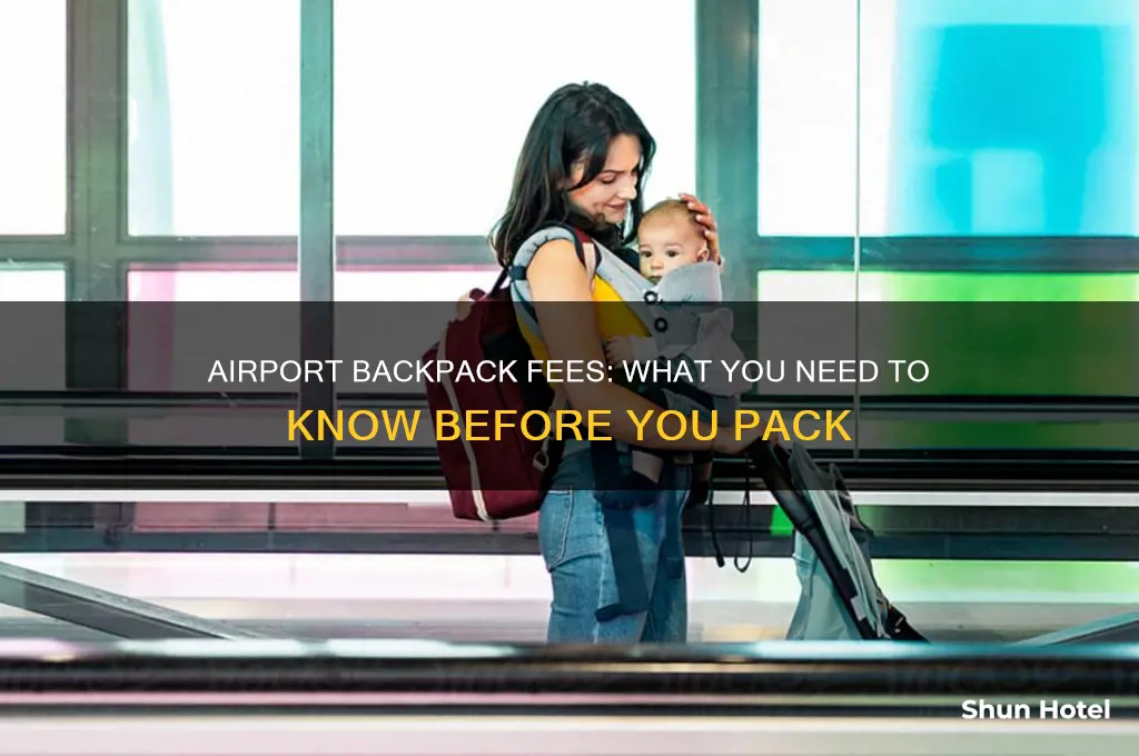do i get charged fro bringing backpack to airport