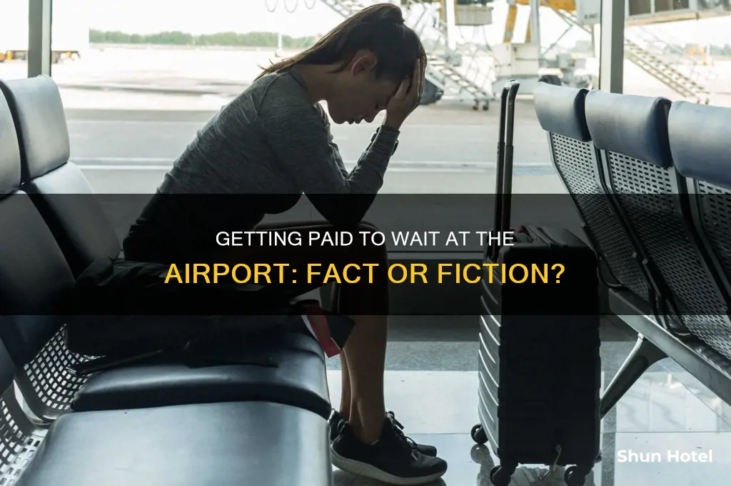 do i get paid to wait at airport for flight