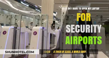 Airport Security: Must You Open Your Laptop for Screening?