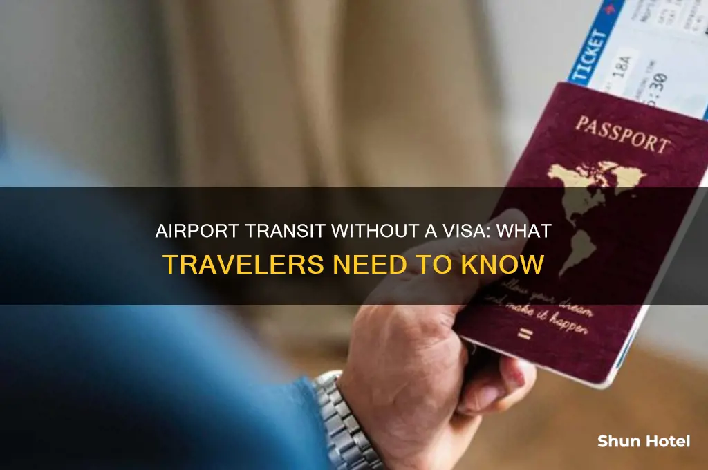 do i need a visa to get into an airport